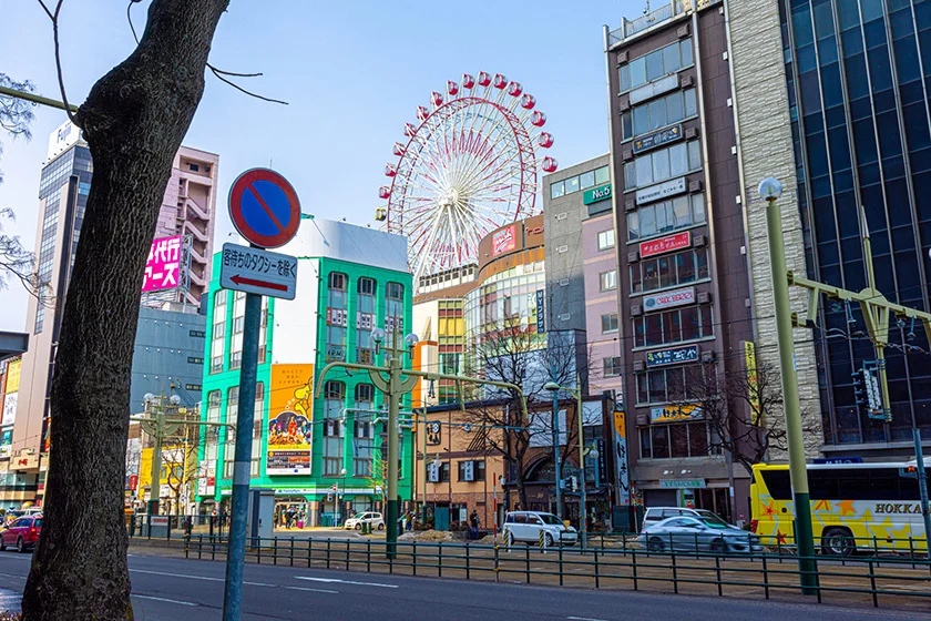 お部屋から観覧車が見えます♪