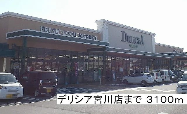 デリシア宮川店まで3100m