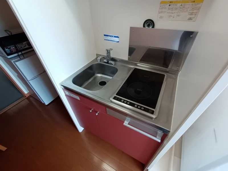 コンロは２口コンロです。