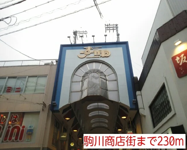 駒川商店街まで230m
