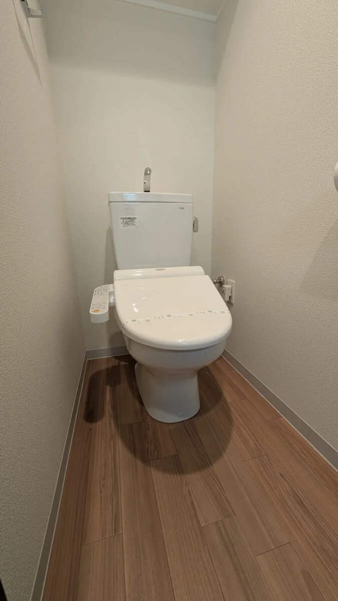 ウォシュレット付き♪