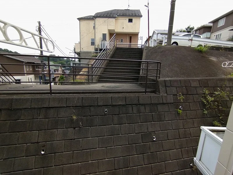2階から見た景観です。