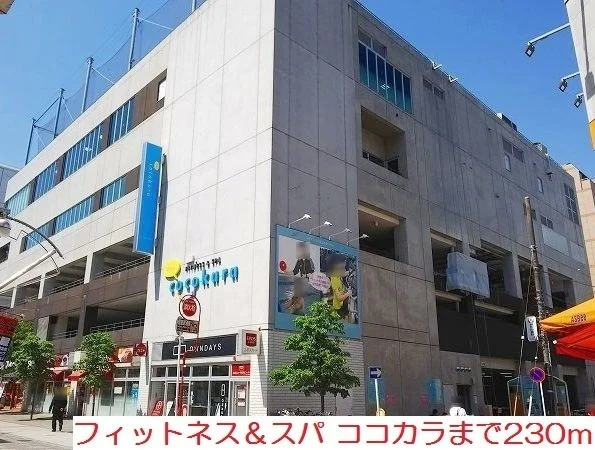 フィットネス＆スパココカラまで230m