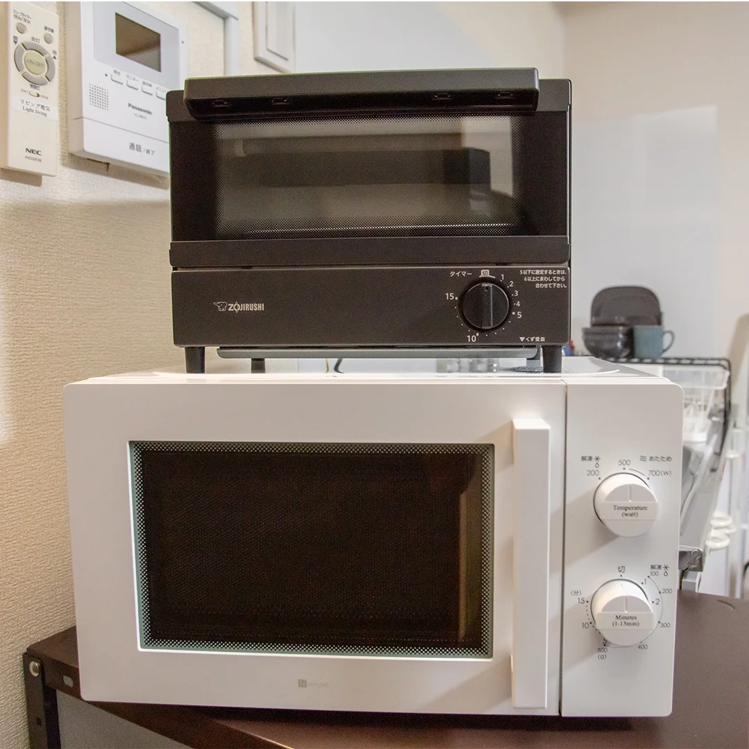 電子レンジ、トースター