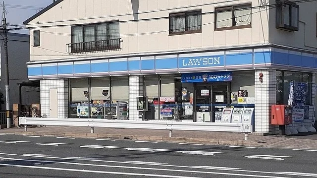 ローソン様まで650m