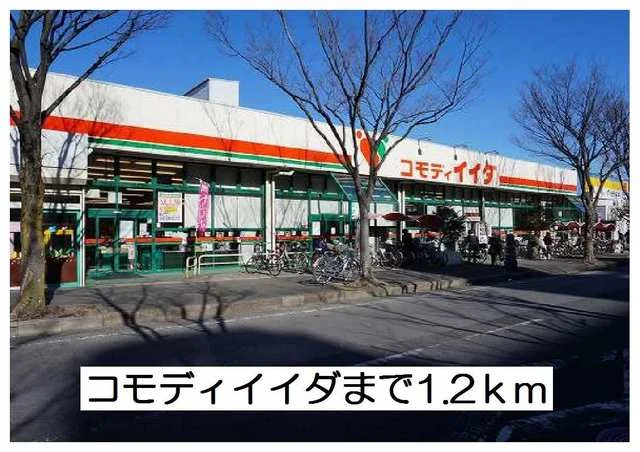コモディイイダまで1200m