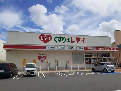 レディ大林店様まで1000m
