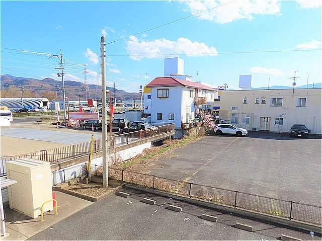 2階からのアングルです