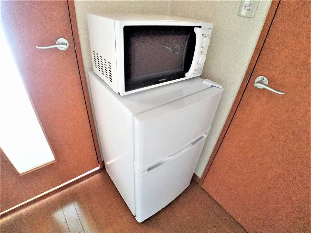 レンジと冷蔵庫