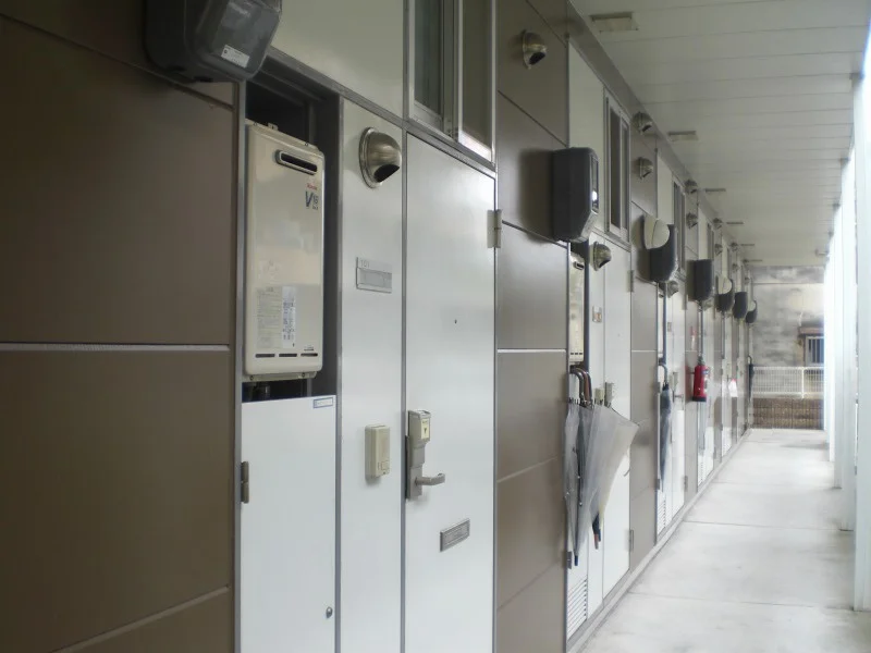 外から見たお部屋の外観♪