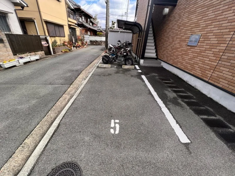 駐輪スペースです。