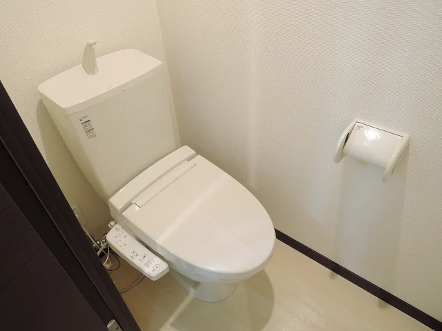 温水洗浄便座があり、快適です。