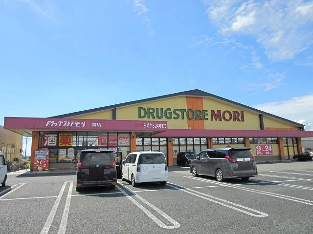 ドラッグストアモリ鏡店まで1200m
