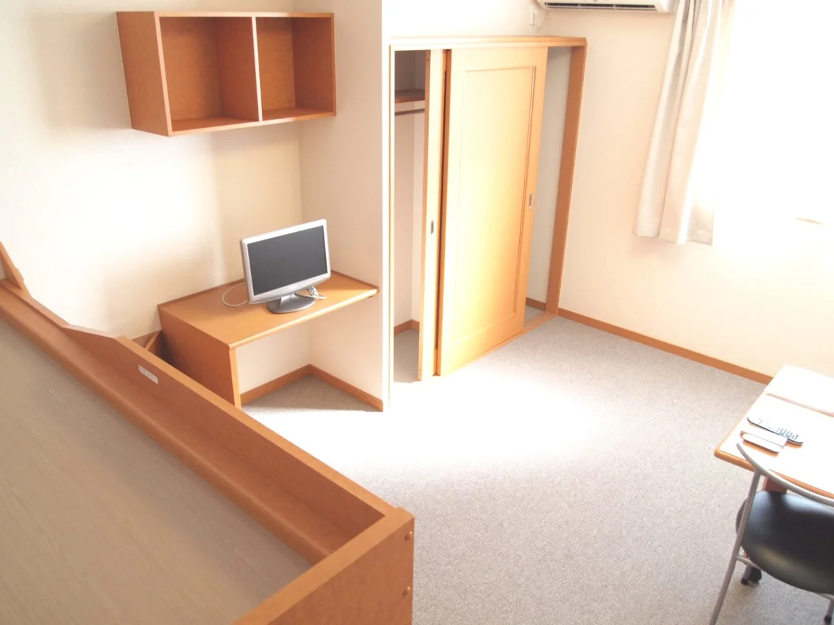 室内に大型収納あり