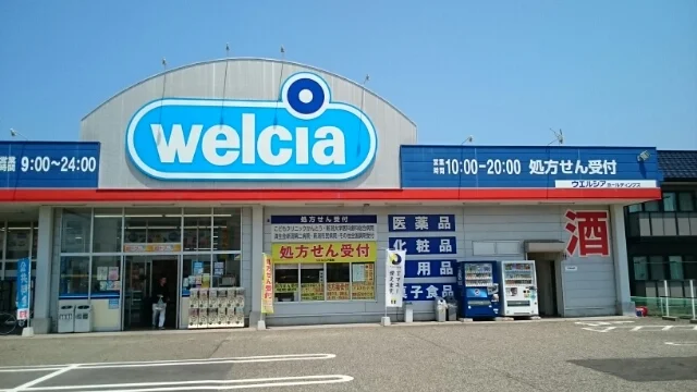 ウエルシア新潟小新店まで450m