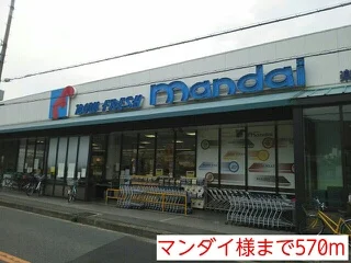 マンダイ様まで570m