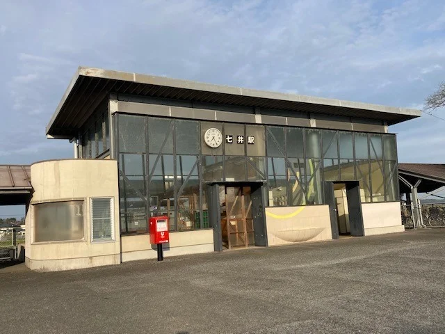 真岡鐵道　七井駅まで900m