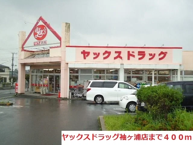 ヤックスドラッグ袖ヶ浦店まで400m