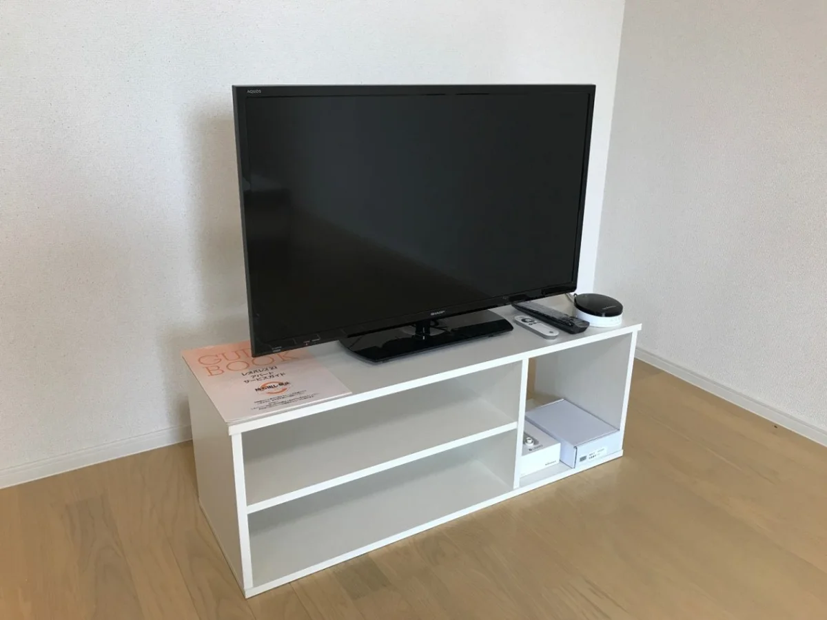 32型液晶ＴＶ付き。家具家電付きでお手軽1人暮らし