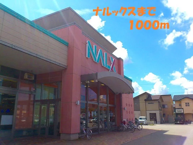 ナルックスまで1000m