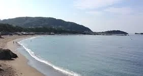 由比ヶ浜まで203m