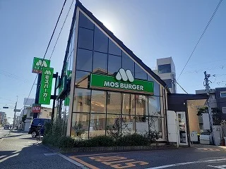 モスバーガールート176池田店まで400m