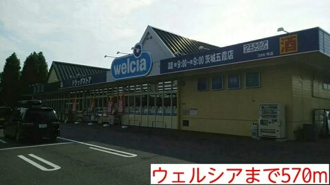 ウエルシアまで570m