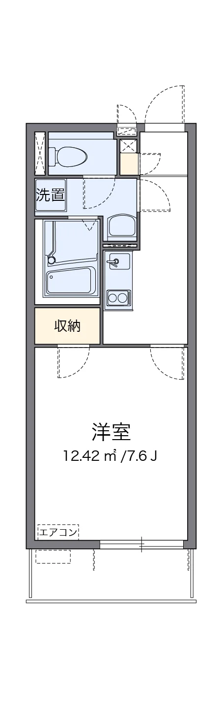 代表的な間取のため実際の間取とは異なる場合があります