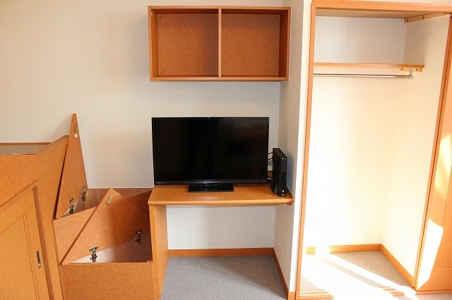 充実の収納スペース