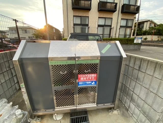 ゴミ置き場です。