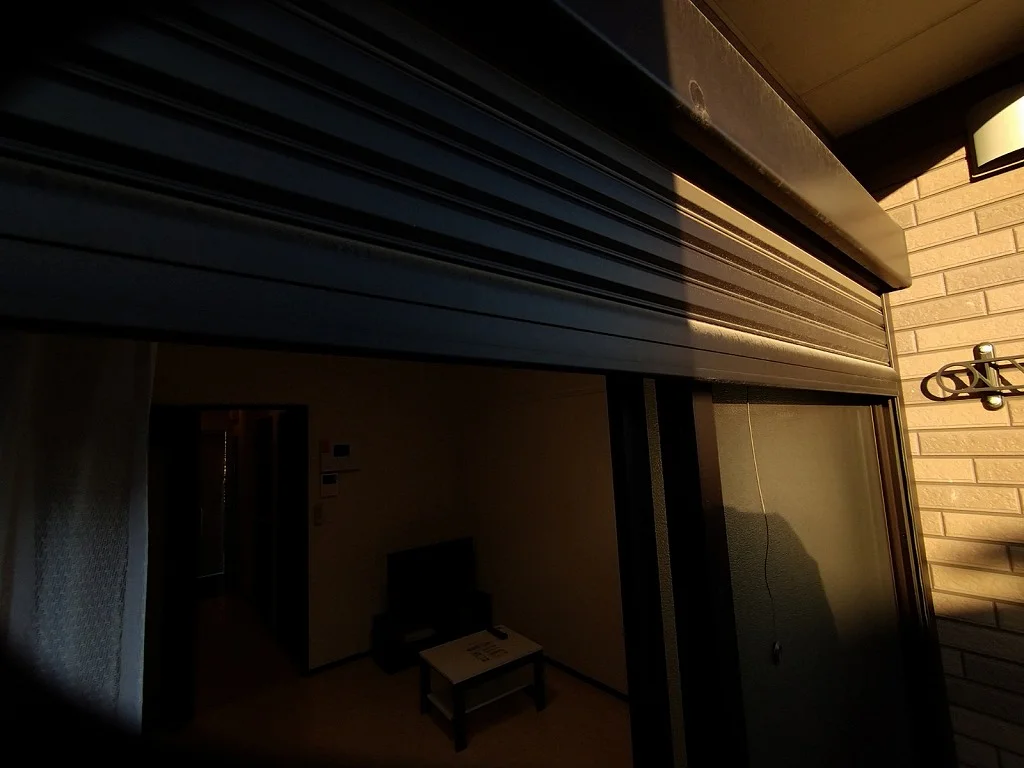 防犯シャッター付き♪