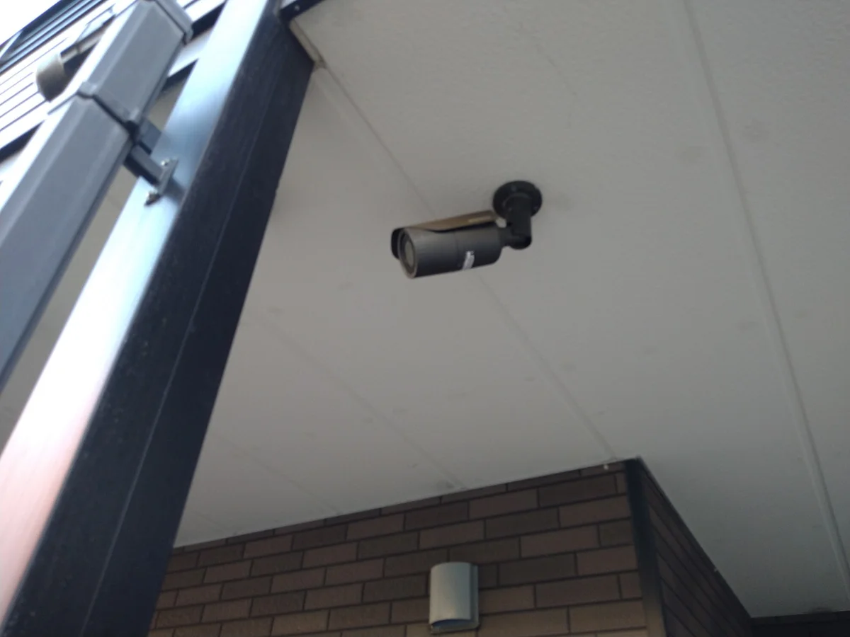 防犯カメラ設置