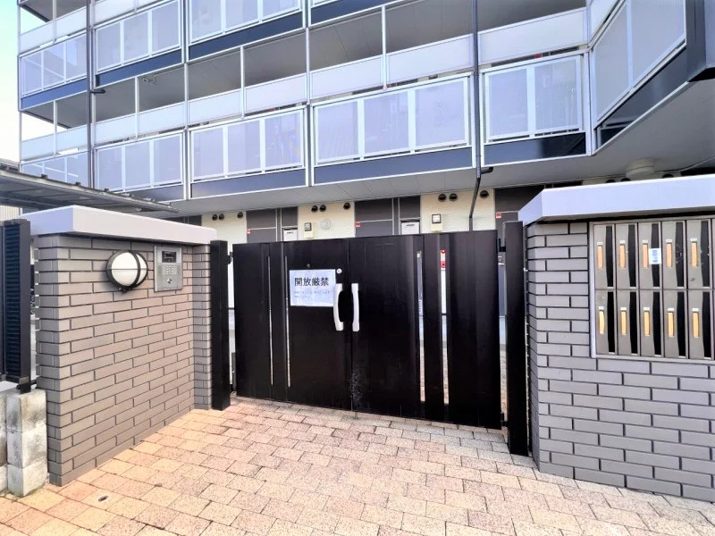 オートロックゲート設置