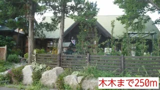 木木まで250m