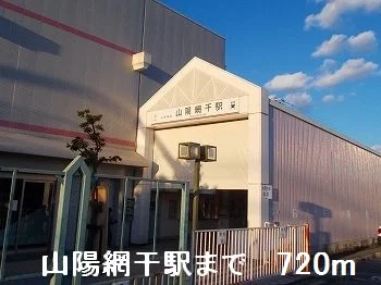 山電網干駅まで720m