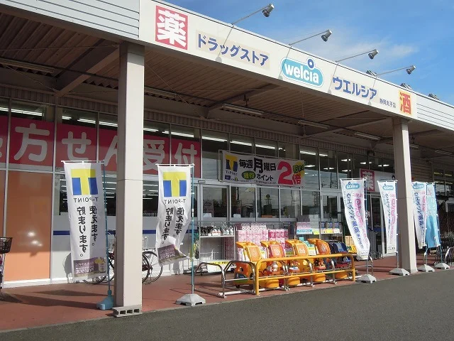 ウエルシア静岡丸子店まで550m