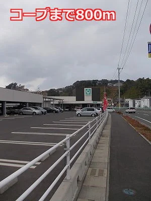 コープ宇宿店まで800m