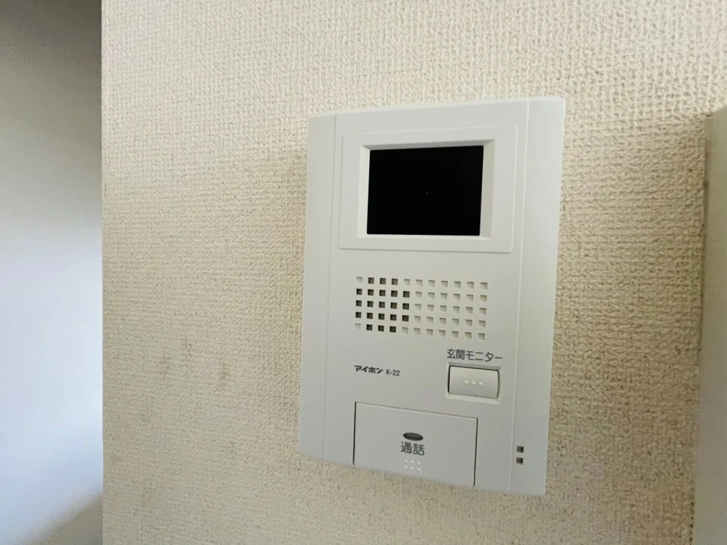 TVモニター付きインターフォン