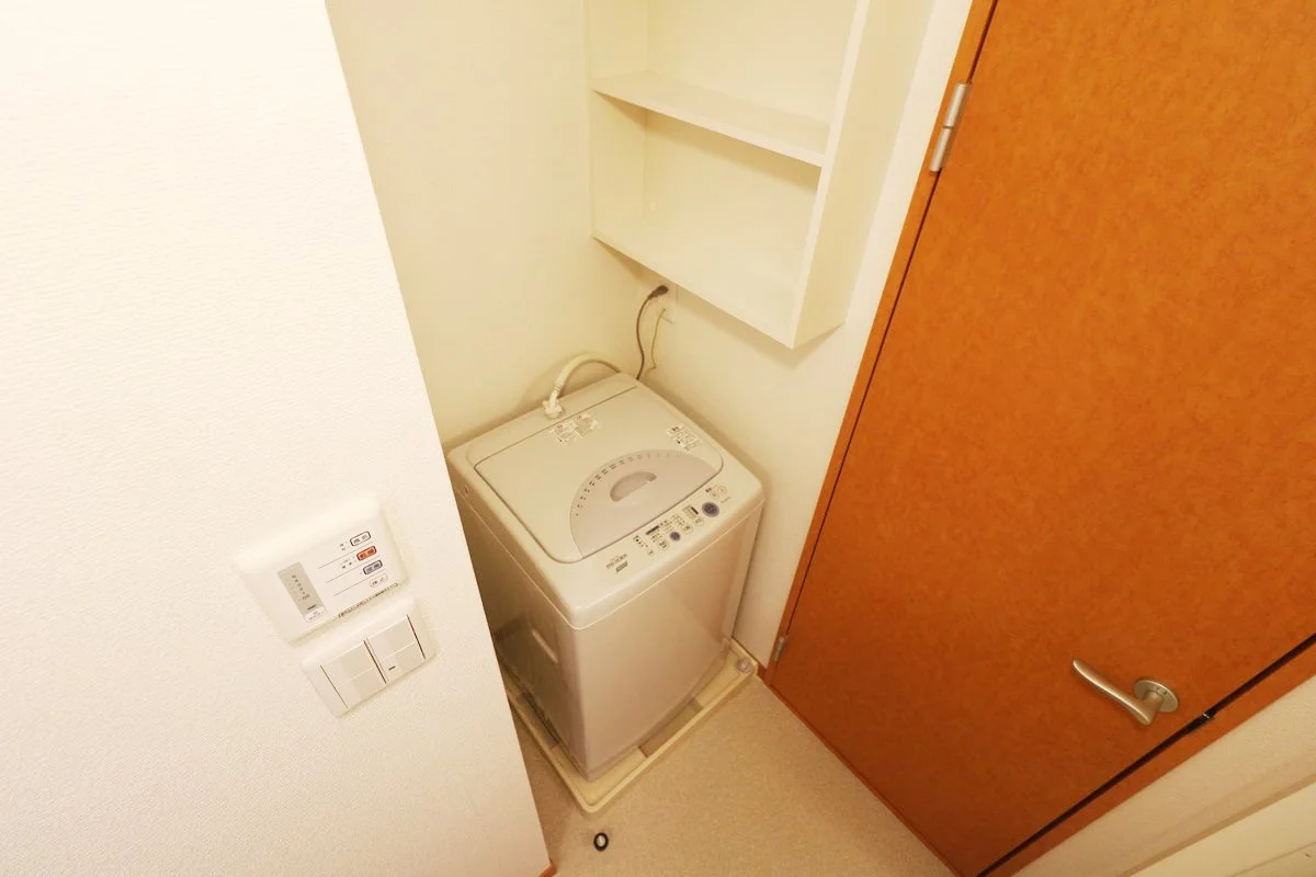 洗濯機完備によりお手軽に引越しが可能！