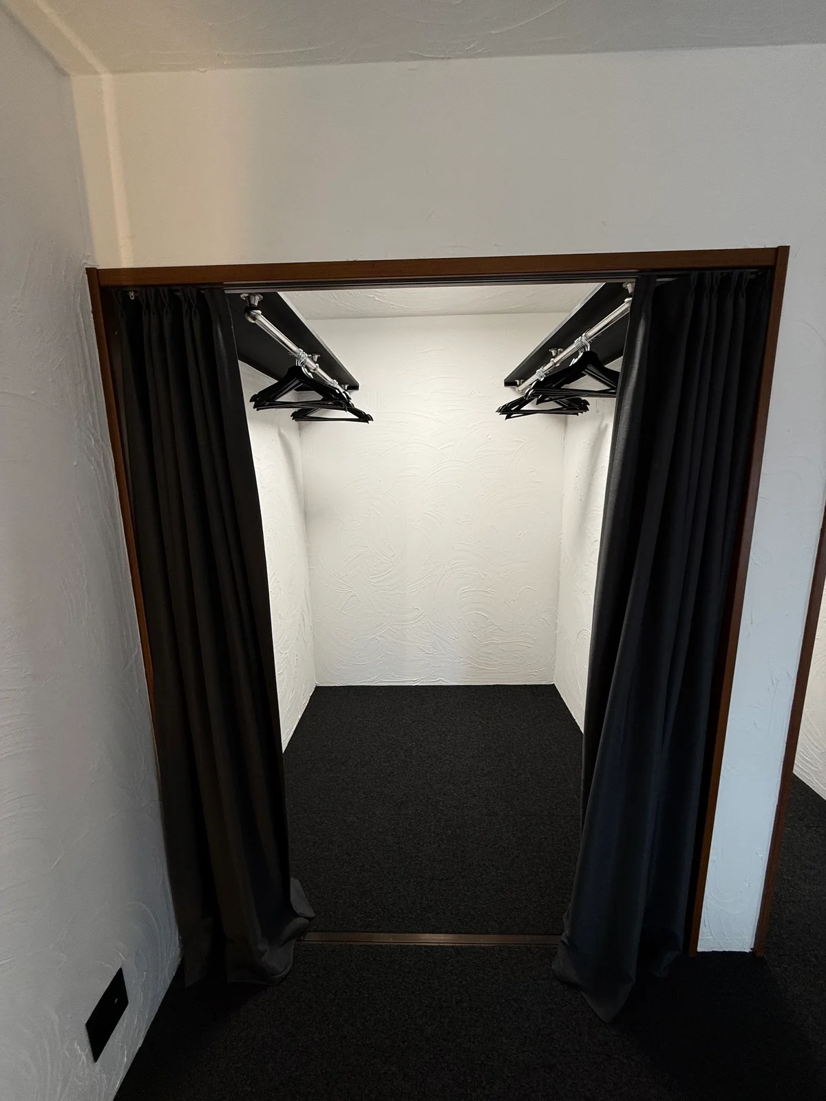 たくさん収納可能なウォークインクローゼット