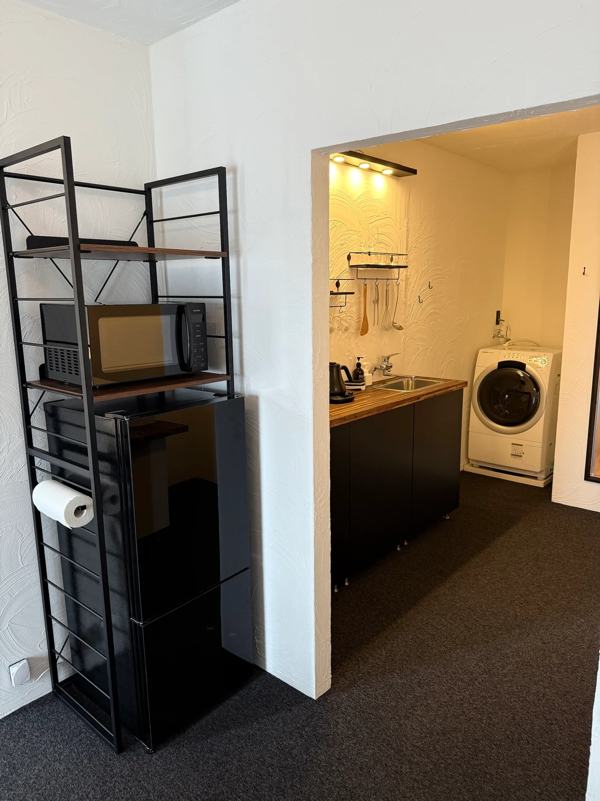 冷蔵庫、電子レンジ