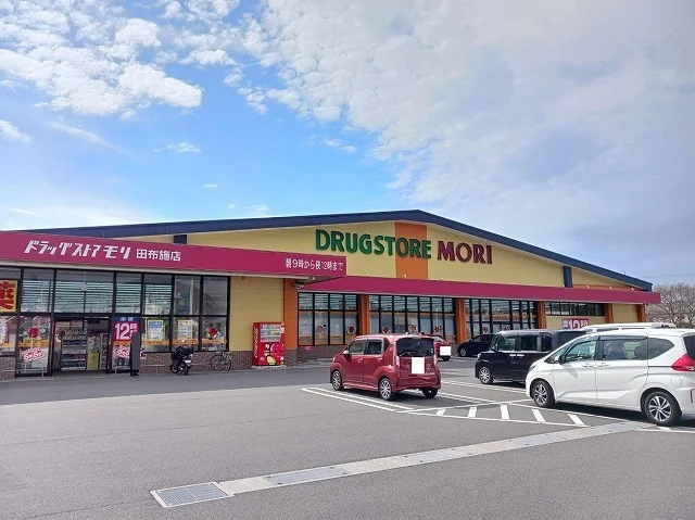 ドラッグストアモリ田布施店まで400m