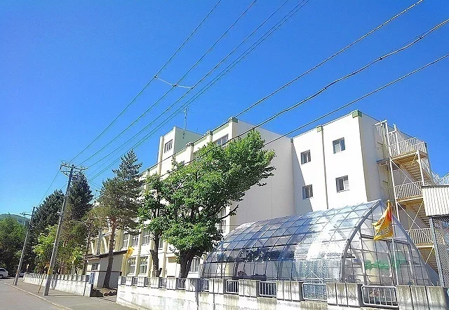 福井野小学校まで600m