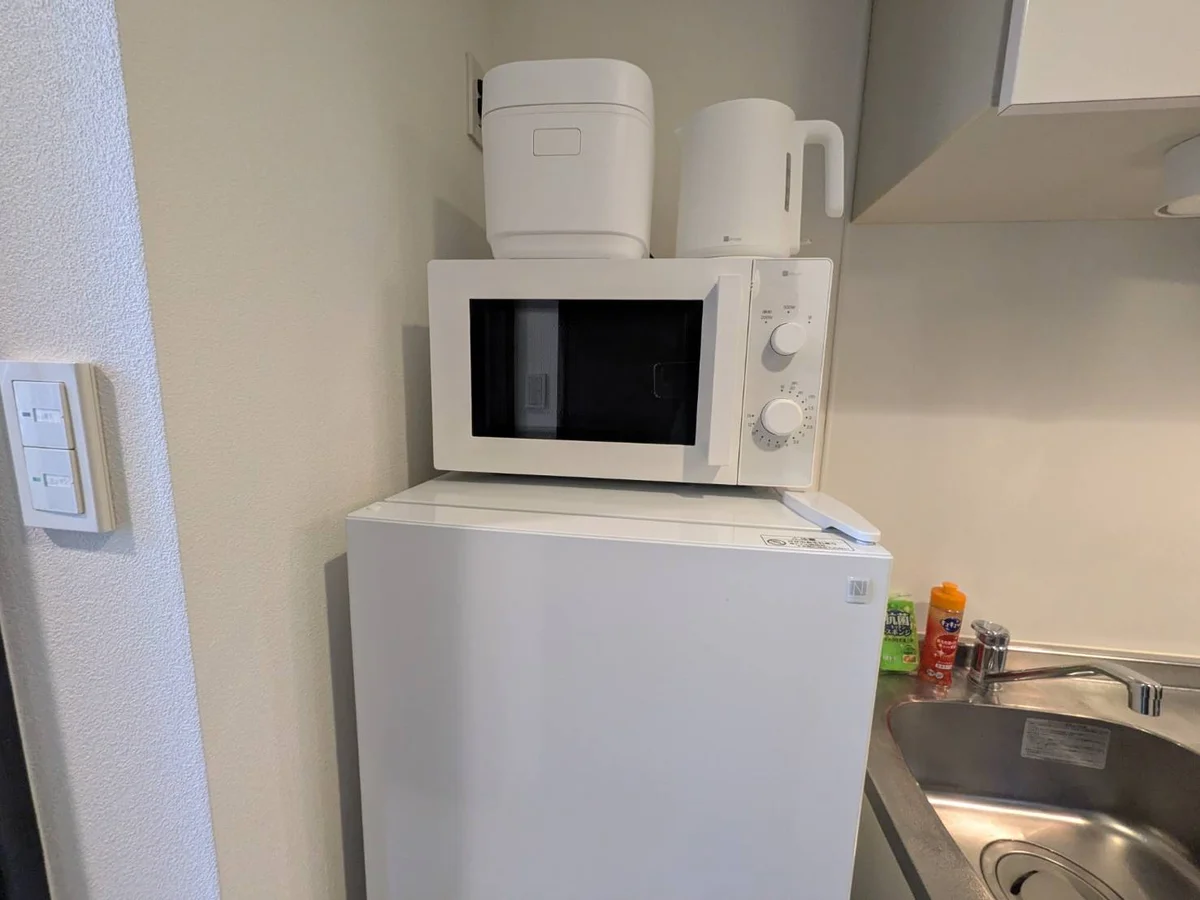 標準家電搭載で利便性抜群です。