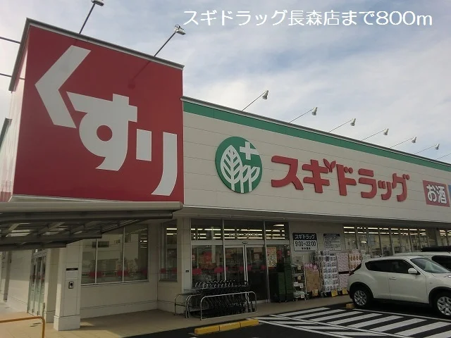 スギドラッグ長森店まで800m