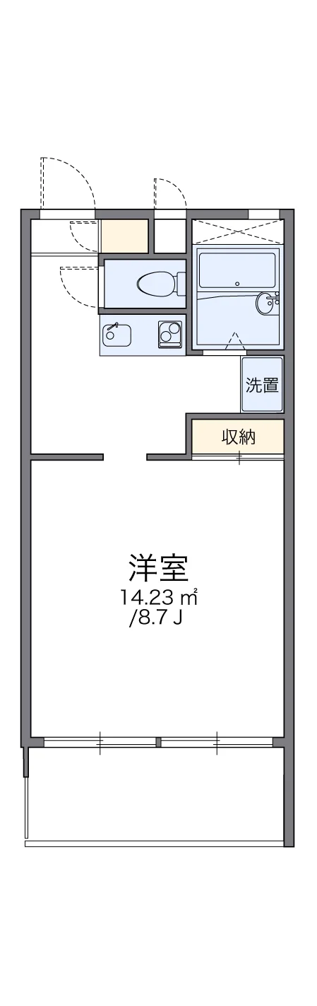 代表的な間取のため実際の間取とは異なる場合があります