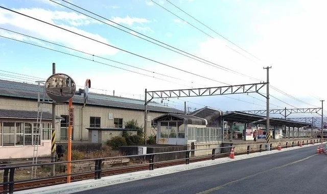 福島交通飯坂線　桜水駅まで2400m