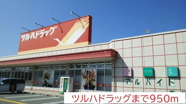 ツルハドラッグまで950m