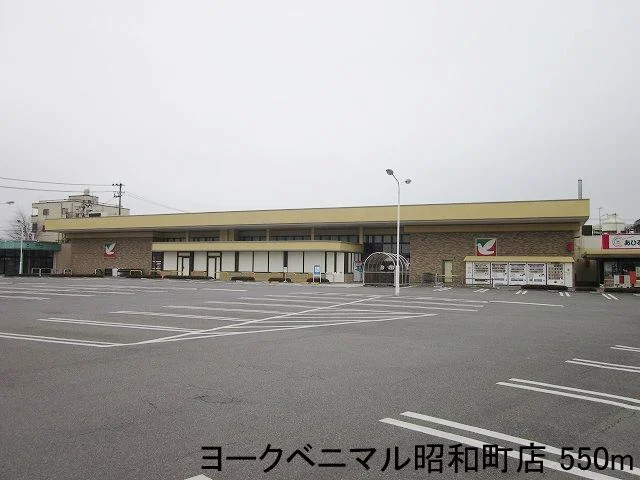 ヨークベニマル昭和町店まで550m