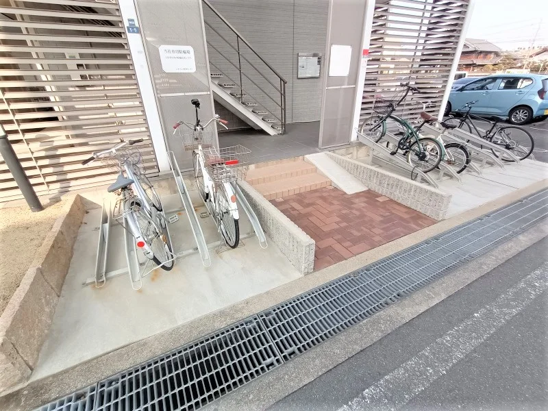 駐輪スペースです。